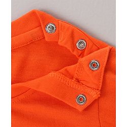 Babyhug Doctor Sleeves Tee Panda Print Pack of 3 - Orange Blue