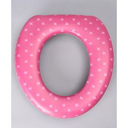 Babyhug Cushioned Potty Seat Star Print - Pink
