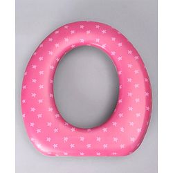 Babyhug Cushioned Potty Seat Star Print - Pink