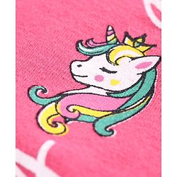 Babyhug Full Length Legging Totally Magical Print - Pink