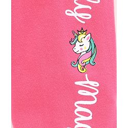 Babyhug Full Length Legging Totally Magical Print - Pink