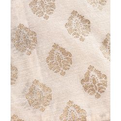 Babyhug Full Sleeves Kurta, Dhoti & Waistcoat - Ivory Gold