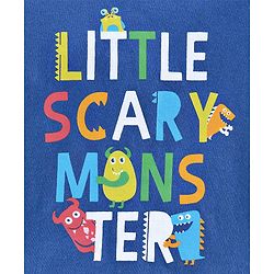 Babyhug Full Sleeves Tee Text Print - Blue
