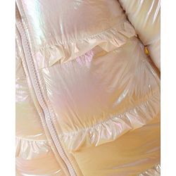 Babyhug Full Sleeves Padded Jacket - White