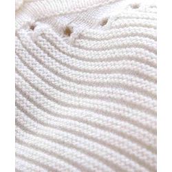 Babyhug Full Sleeves Sweater Butterfly Print - Off White
