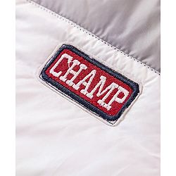 Babyhug Full Sleeves Hooded Padded Jacket - Red Navy