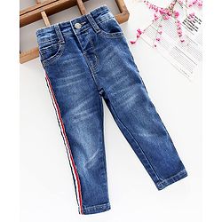Babyhug Full Length Jeans - Blue