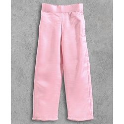 Babyhug Half Sleeves Full Length Kurta With Pants & Dupatta - Light Pink