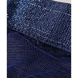 Babyhug Full Length Solid Color Skeggings - Navy Blue
