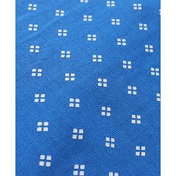 Babyhug Half Sleeves Tee Allover Print - Blue
