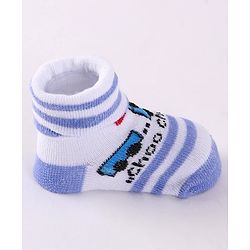 Cute Walk by Babyhug Socks Shoes Pack of 3 - Multicolor