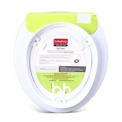 Babyhug Soft Potty Seat Crocodile And Elephant Print - Pink