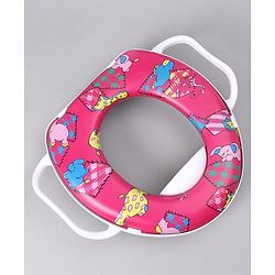 Babyhug Soft Potty Seat With Handle - Multicolor