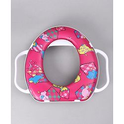Babyhug Soft Potty Seat With Handle - Multicolor