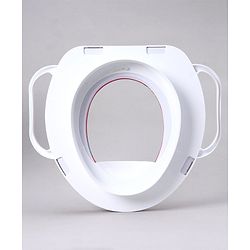 Babyhug Soft Potty Seat With Handle - Multicolor