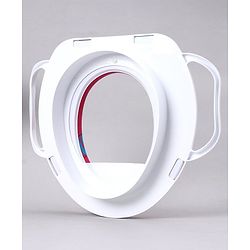 Babyhug Soft Potty Seat With Handle - Multicolor