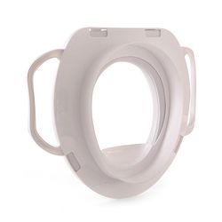Babyhug Soft Potty Seat With Animal Print - White