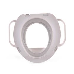 Babyhug Soft Potty Seat With Animal Print - White