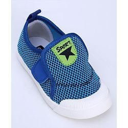 Cute Walk by Babyhug Casual Shoes - Light Blue - EU 24