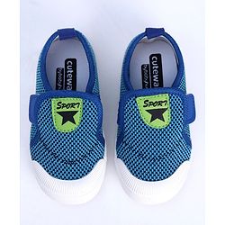 Cute Walk by Babyhug Casual Shoes - Light Blue - EU 24