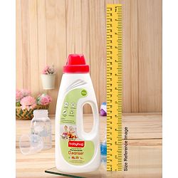 Babyhug Natural Liquid Cleanser for Feeding Bottles, Accessories, Fruits & Vegetables  Safe & Effective Disinfectant - 550 ml | pH Balance | Biodegradable | Anti-Bacterial