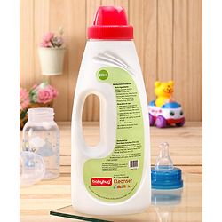 Babyhug Natural Liquid Cleanser for Feeding Bottles, Accessories, Fruits & Vegetables  Safe & Effective Disinfectant - 550 ml | pH Balance | Biodegradable | Anti-Bacterial