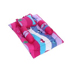 Babyhug Premium Gadda Set - Mini Cars Print