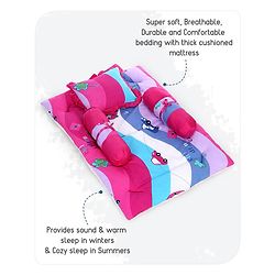 Babyhug Premium Gadda Set - Mini Cars Print