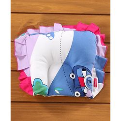 Babyhug Premium Gadda Set With Mosquito Net - Mini Cars Print
