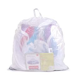 Babyhug Premium Gadda Set With Mosquito Net - Mini Cars Print