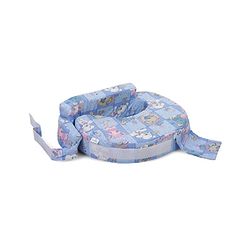 Babyhug Cotton Blend Feeding Pillow Rabbit Print - Blue