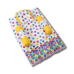Babyhug Cotton Gadda Set Smiley Print - Multicolour