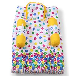 Babyhug Cotton Gadda Set Smiley Print - Multicolour