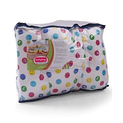 Babyhug Cotton Gadda Set Smiley Print - Multicolour