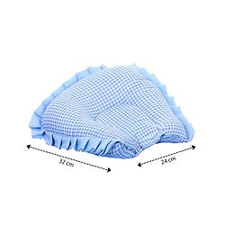 Babyhug Cotton Blend Gadda Set Teddy Embroidery - Blue
