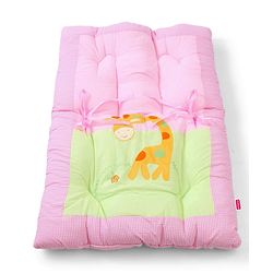 Babyhug Cotton Blend Gadda Set Teddy Embroidery - Blue