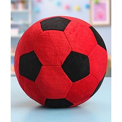 Babyhug Soft Ball Big Black And Red - Height 18 cm