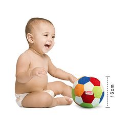 Babyhug Soft Ball Medium Multicolor - Height 16 cm