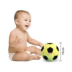 Babyhug Soft Ball Medium Multicolor - Height 16 cm