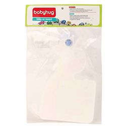 Babyhug Baby On Board Sign Giraffe - Red