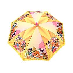 Babyhug Umbrella Winx Mission Enchantix Print - Yellow