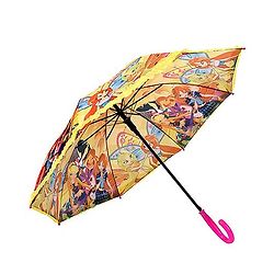 Babyhug Umbrella With Print - Yellow