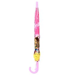 Babyhug Umbrella Winx Mission Enchantix Print - Light Pink and Yellow