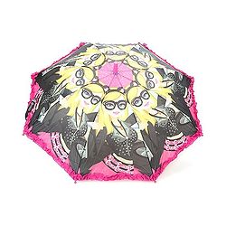 Babyhug Umbrella With Print - Pink