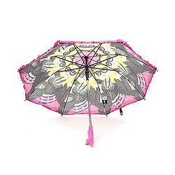 Babyhug Umbrella With Print - Pink
