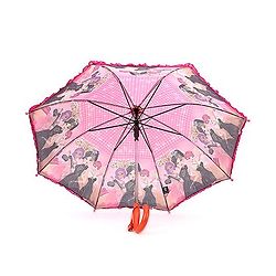 Babyhug Umbrella With Print - Pink