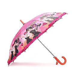 Babyhug Umbrella With Print - Pink