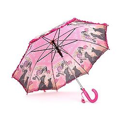 Babyhug Umbrella With Print - Pink
