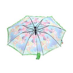 Babyhug Umbrella With Print - Blue