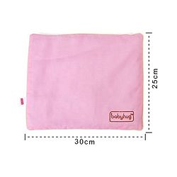 Babyhug Rai (Mustard) Seed Filling Pillow Rectangle Shape Pink - 1 Kg Rai Seeds